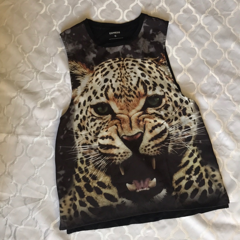 Express Animal Print Top